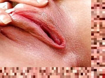Gitta Blond, another Gorgeous Euro Babe Solo, Pink Pussy Close-ups Masturbation Teaser#2