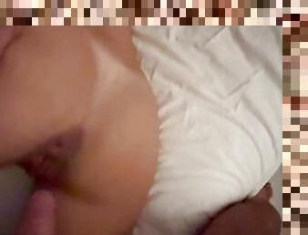 Boyfriend fucks arab girl until he cums. Like and follow for more amateur videos with my boy