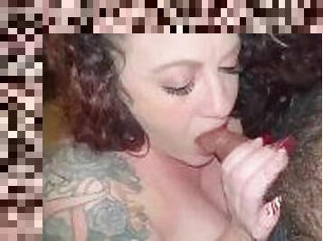 Red Head MILF Sucking Dick