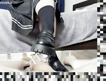 アジアの, 女学生, 素人, ローティーン, 玩具, 日本人, bdsm, pov, 精液, 足コキ