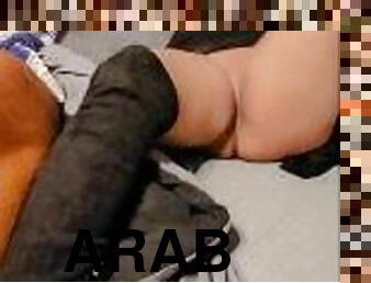 Pocahottass gets rounded loves white cock big booty Arab first time fucking white dock loves it¡!!!!