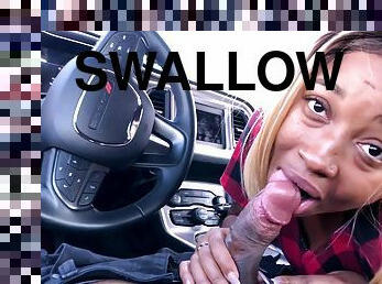 I Couldnt Wait To Get Home So I Swallowed His Cock In The Car With Nina Rivera And Don Whoe