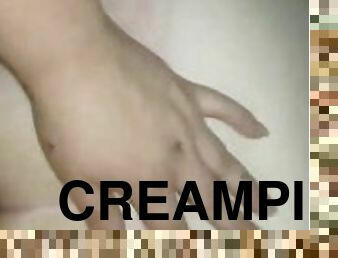 Anal creampie