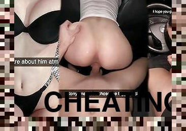  Snapchat of Cheating 19 years old Slut For Cuckold with Creampie