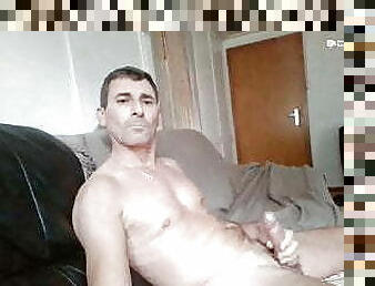 papá, masturbación, amateur, gay, webcam, americano, papi