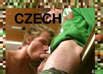 Czech Twinks Having Sex in Work - Darius and Palmer