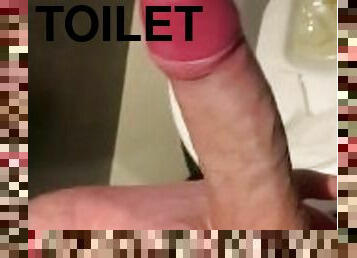 Dorian Hawke  Solo Toilet Masturbation  Part 2