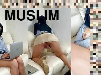 Hijab Muslim Virgin Arab Teen Gets Introduced To The Wonders Of Pussy Fucking By Egyptian Husband's