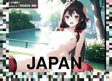 Uncensored Japanese Hentai music video Yunyun 200 AI CGs