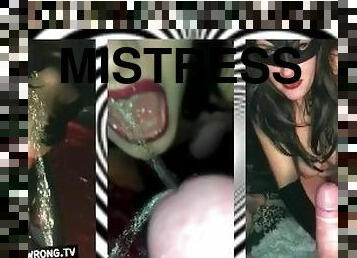 Mistress Ilsa - Piss Face Fucked Latex Masked Slut