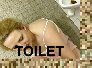 Fuck, wrong toilet, now I'm due