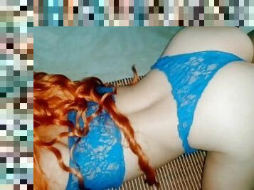 Hot redhead eager for a man to fuck her a lot and fill her ass with cum
