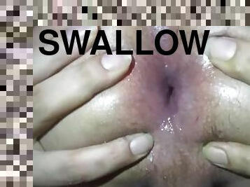 POV Extreme Anal Gaping & Anal Swallowing 9inches Of Hard Dick