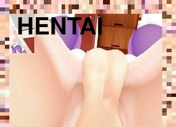 One Piece - Futa Yamato's mega cock sucking  Male Taker POV