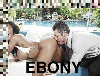 Tyler Steel - Fucks A Ebony Who Cleans The Pool