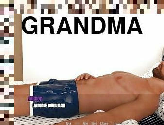 StepGrandma'S House:Mature MILFIs Massaging A Younger Guy-Ep23