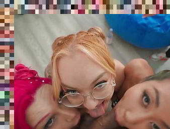 Alluring porn girls group sex unthinkable xxx video