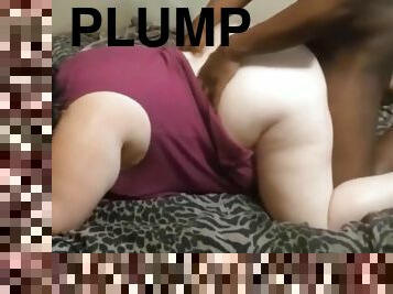 Plump Bbw Gives In During A Oily Massage And Takes My Bbc