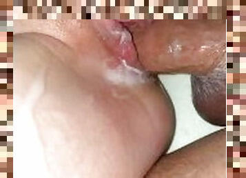 College GF pussy DRIPPING CUM! (I cheated on my BF)