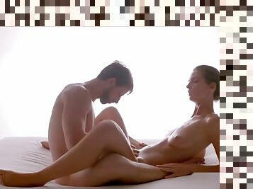Couple spice up sex life with nude massage