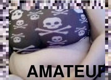 gros-nichons, énorme, masturbation, chatte-pussy, amateur, ados, belle-femme-ronde, joufflue, doigtage, salope