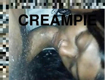 STEP SIS boyfriend didn't show up so I FUCKD her RAW and gave her a HUGE MESSY CUMSHOT/CREAMPIE