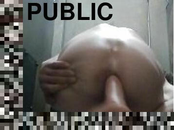 Public bathroom anal