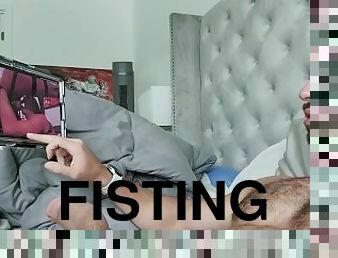 Rubbing 1 Out While Watching Gay Fisting Porn - I Cum With No Masturbation & Then Cuming 2 More Time