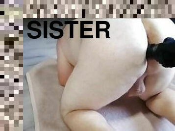 My stepsister fuck my ass