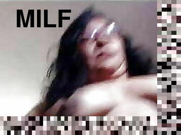 Doing cam2cam with Milf Sandra on live cam