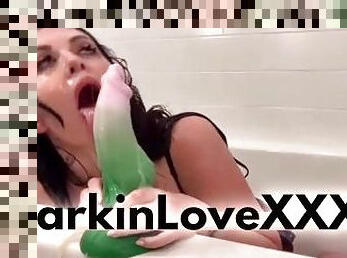 Monster Bukkake Cum Bath Wet and Messy