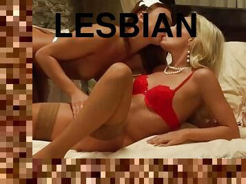Kinky Lesbian Girl Kissing And Pleasuring Tight Mistress