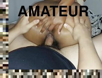 pussy, amatør, anal, cumshot, par, cum