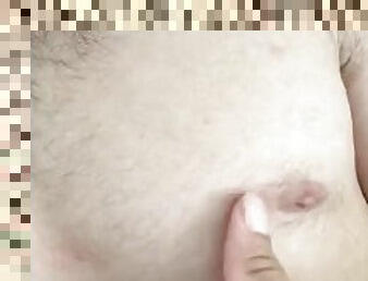 Rubbing nipples sexy