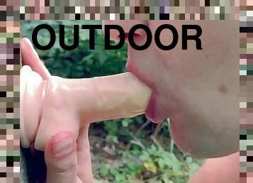 Sucking My Dildo In The Forest (Dirty Talk)