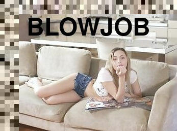 pappa, gammel, pussy, blowjob, tenåring, pornostjerne, blond, sofa, eldre-older, barbert