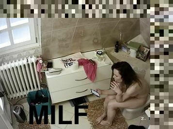 Ip Cam, Milf Masturbation In Toilet 03