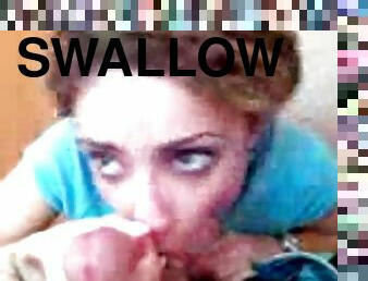 Greek celebrity girlfriend swallow