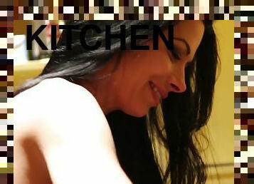 Play In The Kitchen - Sex Movies Featuring Shalina Devine