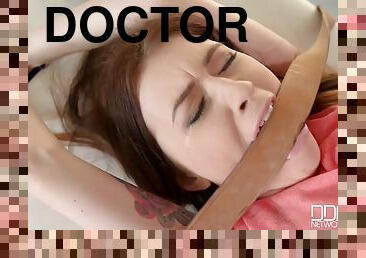 Misha Cross & Kayla Green in Sadistic Lady Doctor Binds And Spanks Female Patient, - KINK