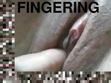 Fingering by lover... 