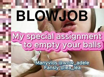 My special assignment is to empty your balls