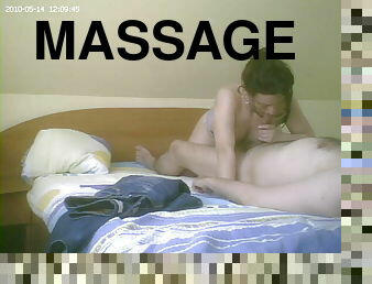 Romanian masseuse busted on hidden camera giving a happy ending massage