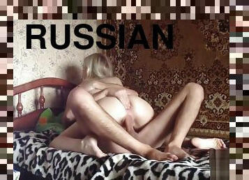 Beautiful Russian Blonde Gets Fucked