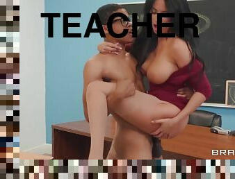 High-school Teacher Ms. Anissa Turned Out To Be A Bbc Whore With Katie Morgan And Anissa Kate