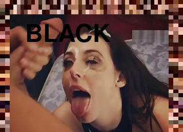 Angela White fucked by 2 Black guys