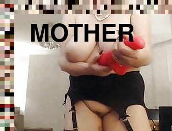 Hot mother Annabel is fucking her sweet pussy with a toy