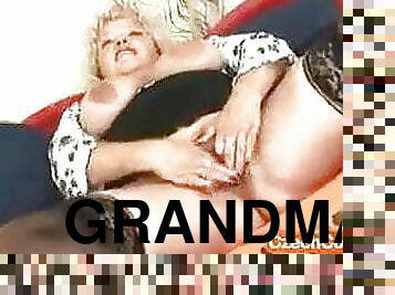 bunica, milf, mama, blonda, vagin