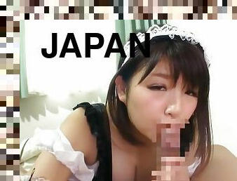bug breast cute japanese girl knows what to do