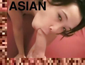 Asian girl ass to mouth video